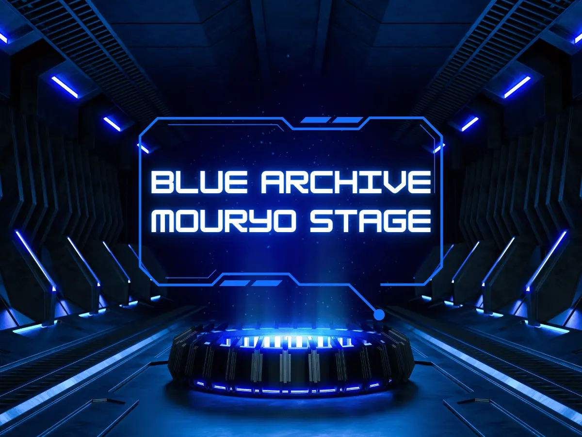 blue archive mouryo stage